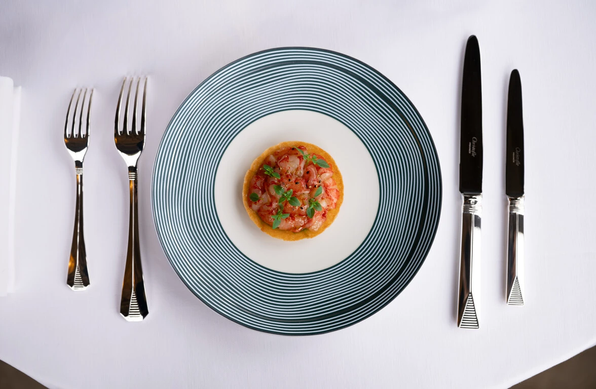 Fine dining dish