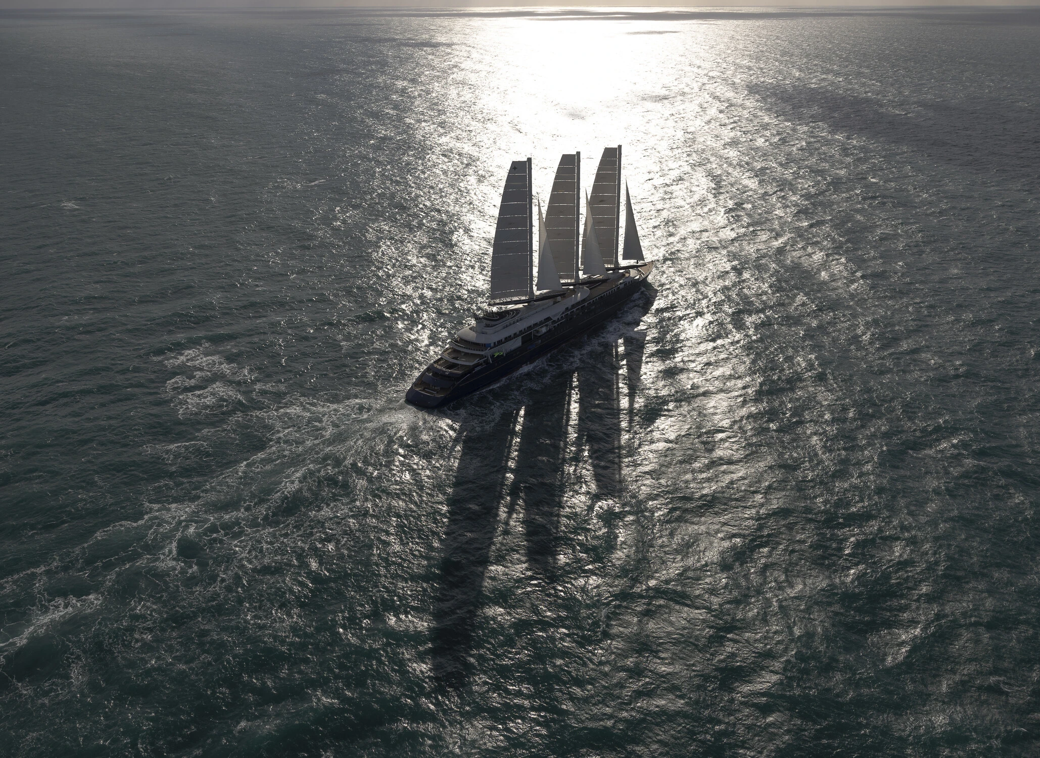 Corinthian Yacht navigating
