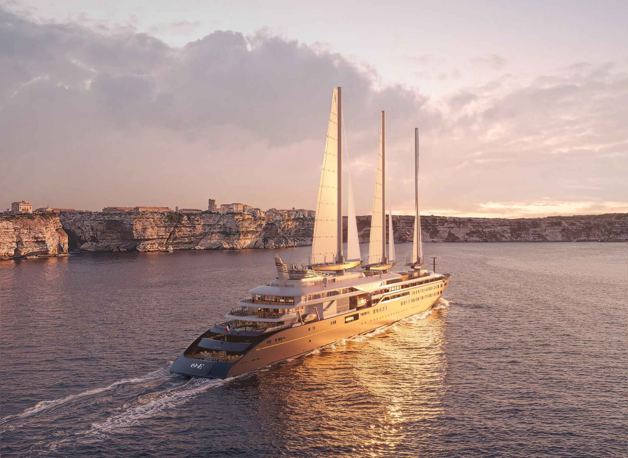 Corinthian Yacht navigating