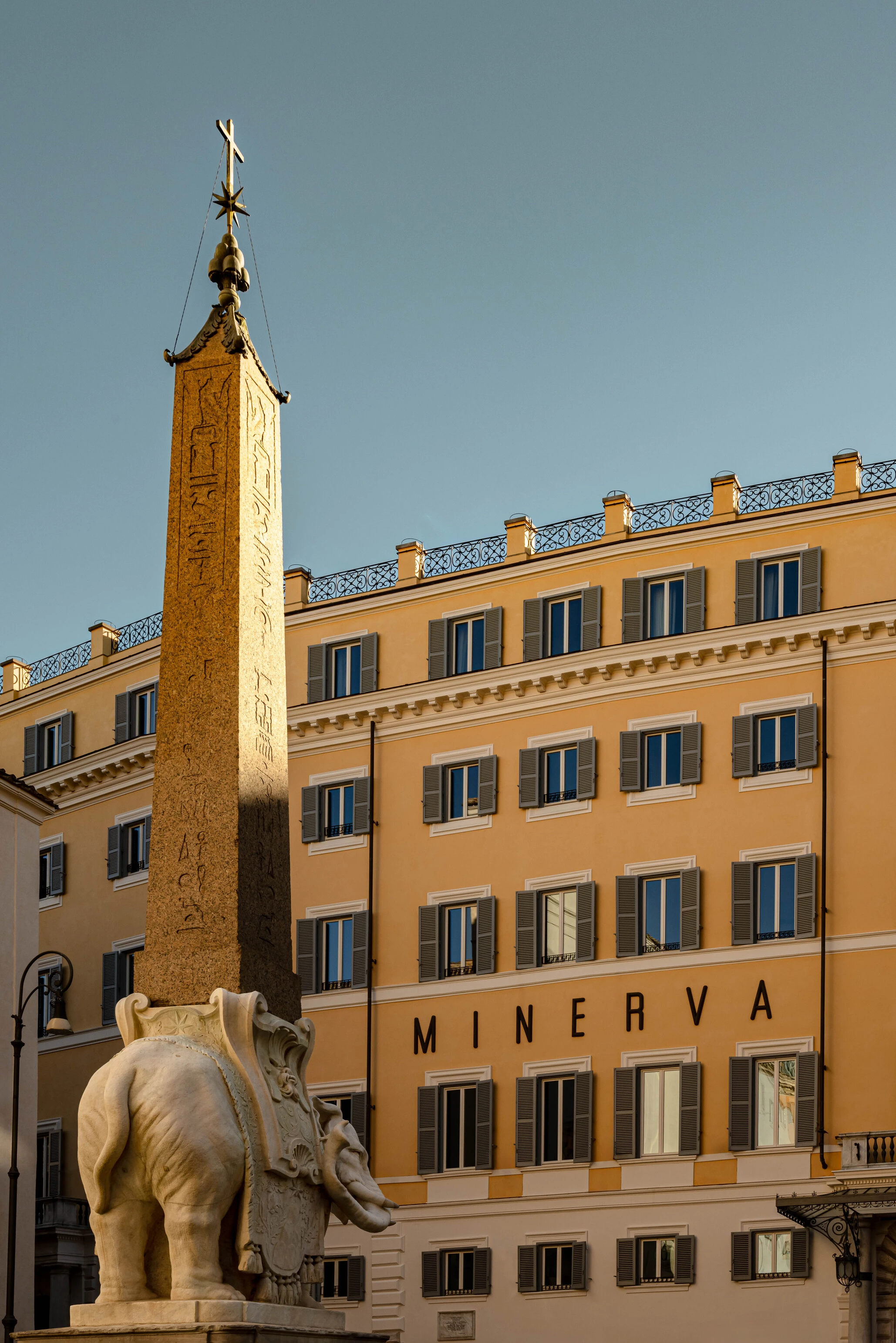 The Minerva Facade